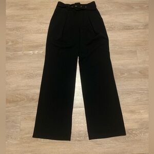 Fashion Nova Black Wide Leg Pants Size S